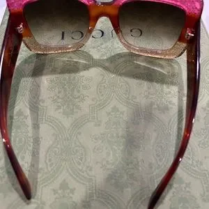 Gucci | Accessories | Gucci Fuchsia Avana Brown Sunglasses  display picture 1